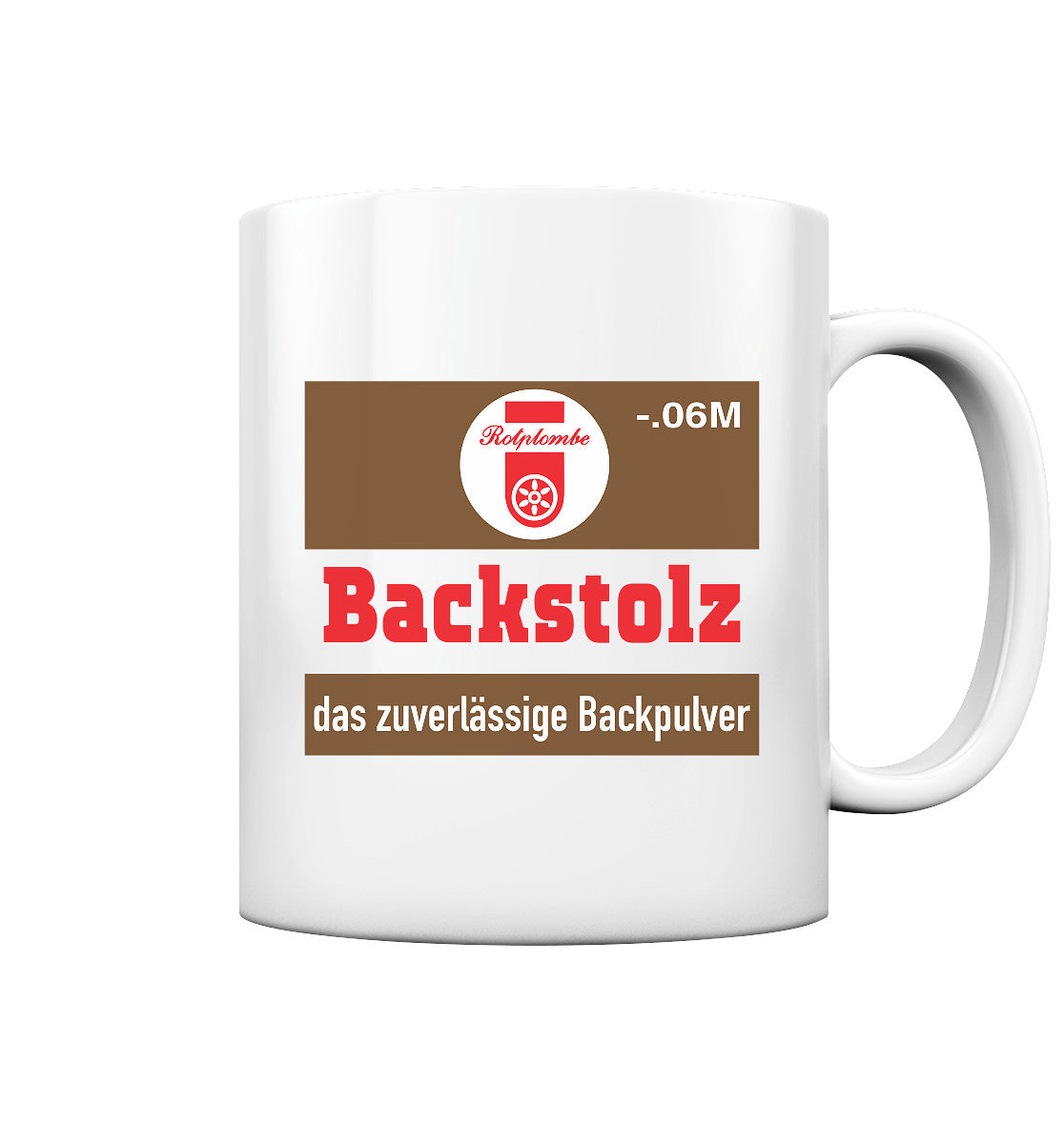 DDR Ostalgie Tasse • BACKSTOLZ BACKPULVER
