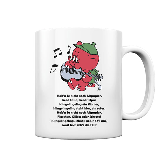 DDR Ostalgie Tasse • SERO EMMY - HAB'N SE NICH NOCH ALTPAPIER