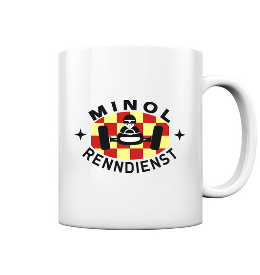 DDR Ostalgie Tasse • MINOL RENNDIENST
