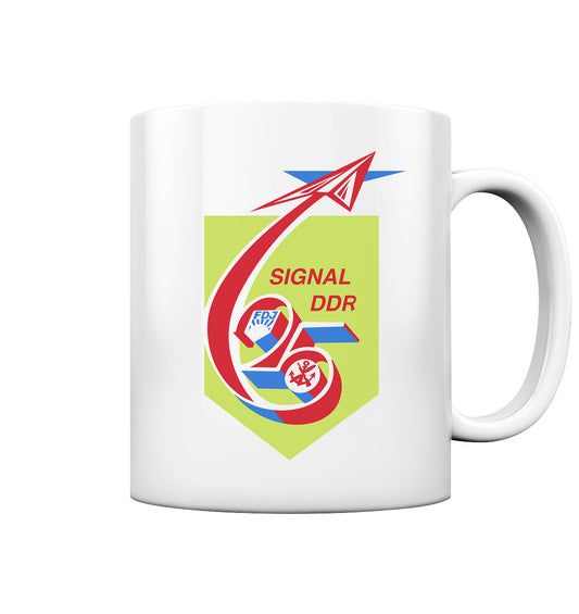 DDR Ostalgie Tasse • SIGNAL DDR 25 - FDJ, GST 1974