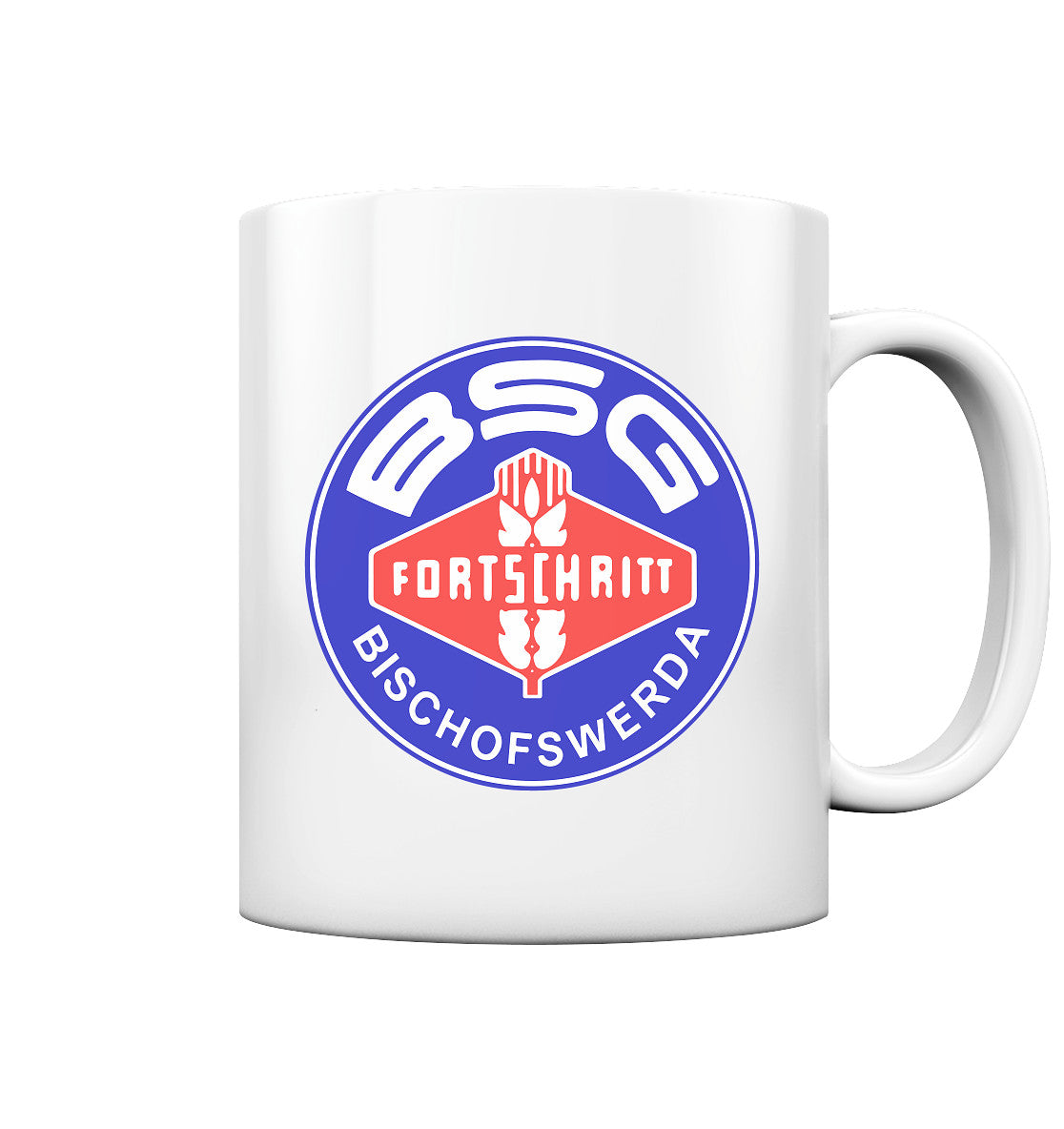 DDR Ostalgie Tasse • BSG FORTSCHRITT BISCHOFSWERDA