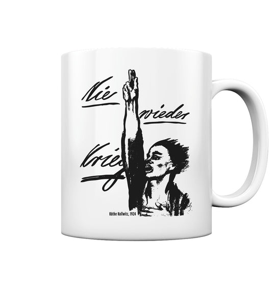 DDR Ostalgie Tasse • NIE WIEDER KRIEG - KÄTHE KOLLWITZ.