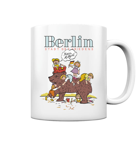 DDR Ostalgie Tasse • BERLIN - STADT DES FRIEDENS