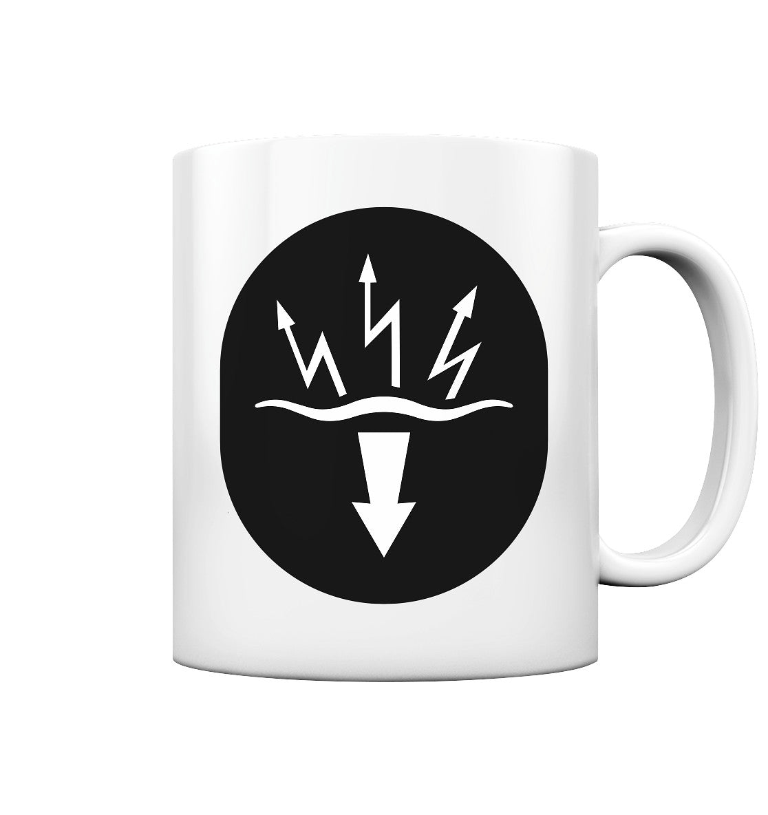 DDR Ostalgie Tasse • NVA EMBLEM - FUNKORTUNG