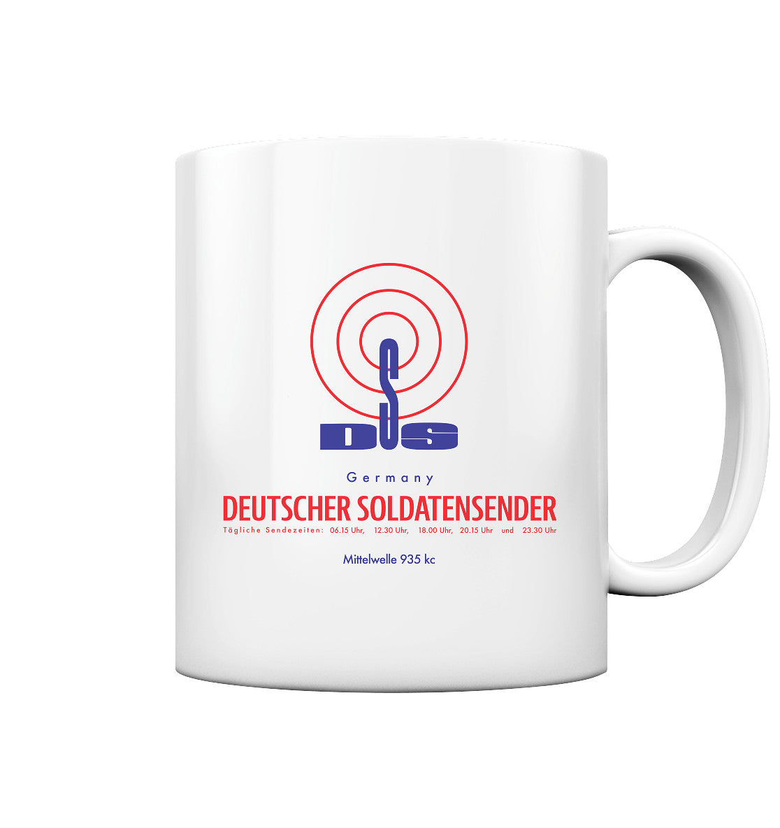 DDR Ostalgie Tasse • DEUTSCHER SOLDATENSENDER BERLIN
