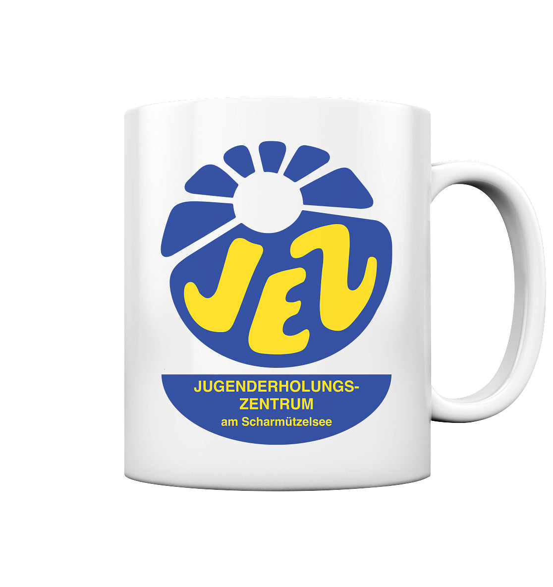 DDR Ostalgie Tasse • JEZ - JUGENDERHOLUNGSZENTRUM SCHARMÜTZELSEE