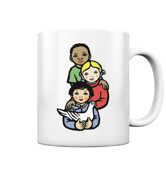 DDR Ostalgie Tasse • WELTFRIEDEN - WORLD PEACE, LI BING-FAN 1967