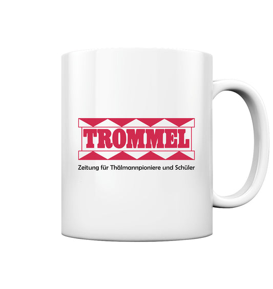 DDR Ostalgie Tasse • PIONIERZEITUNG TROMMEL