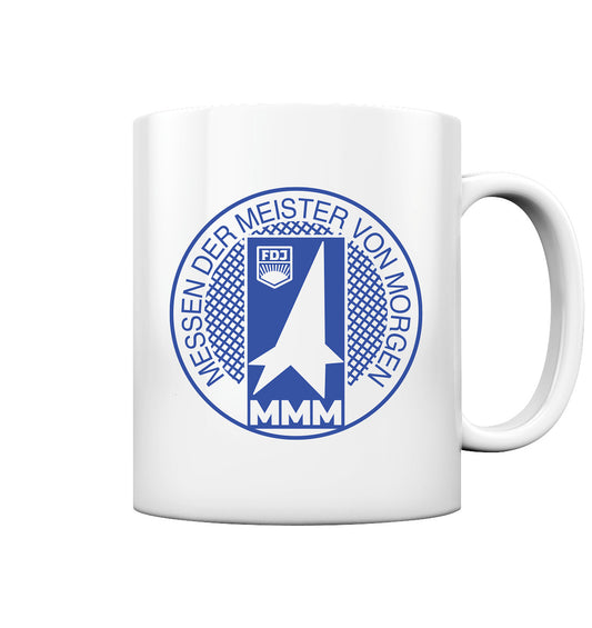 DDR Ostalgie Tasse • MMM - MESSEN DER MEISTER VON MORGEN (FDJ)