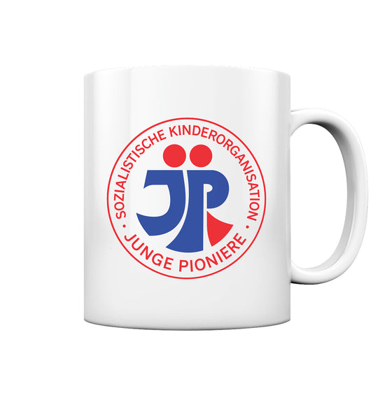 DDR Ostalgie Tasse • JP - JUNGE PIONIERE (ORIGINAL NICKI-MOTIV)