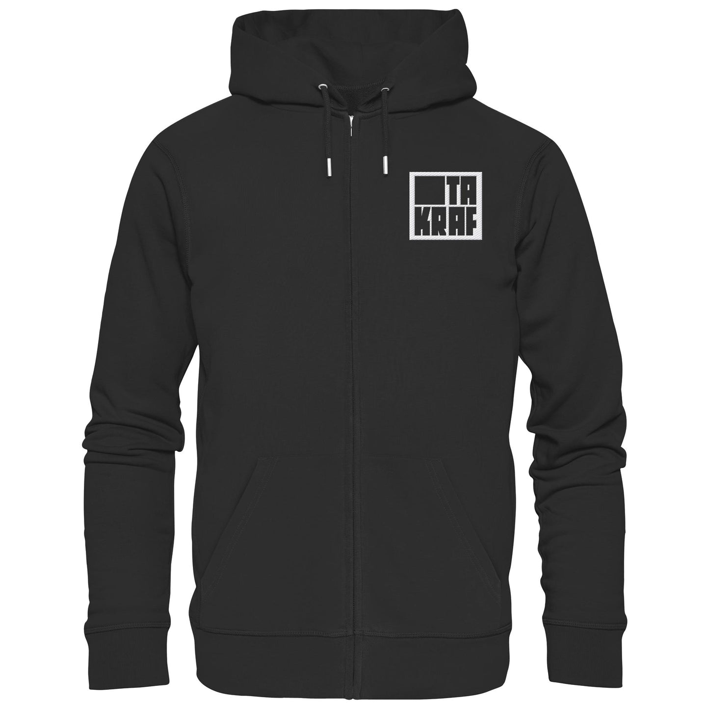 DDR Ostalgie Kapuze / Zipper Hoodie bestickt • TAKRAF