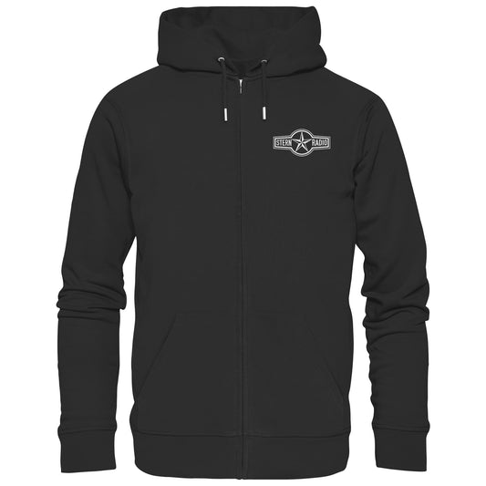 DDR Ostalgie Kapuze / Zipper Hoodie bestickt • STERNRADIO