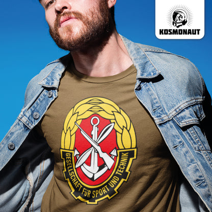 DDR Ostalgie Shirt Unisex • GST - GESELLSCHAFT FÜR SPORT UND TECHNIK