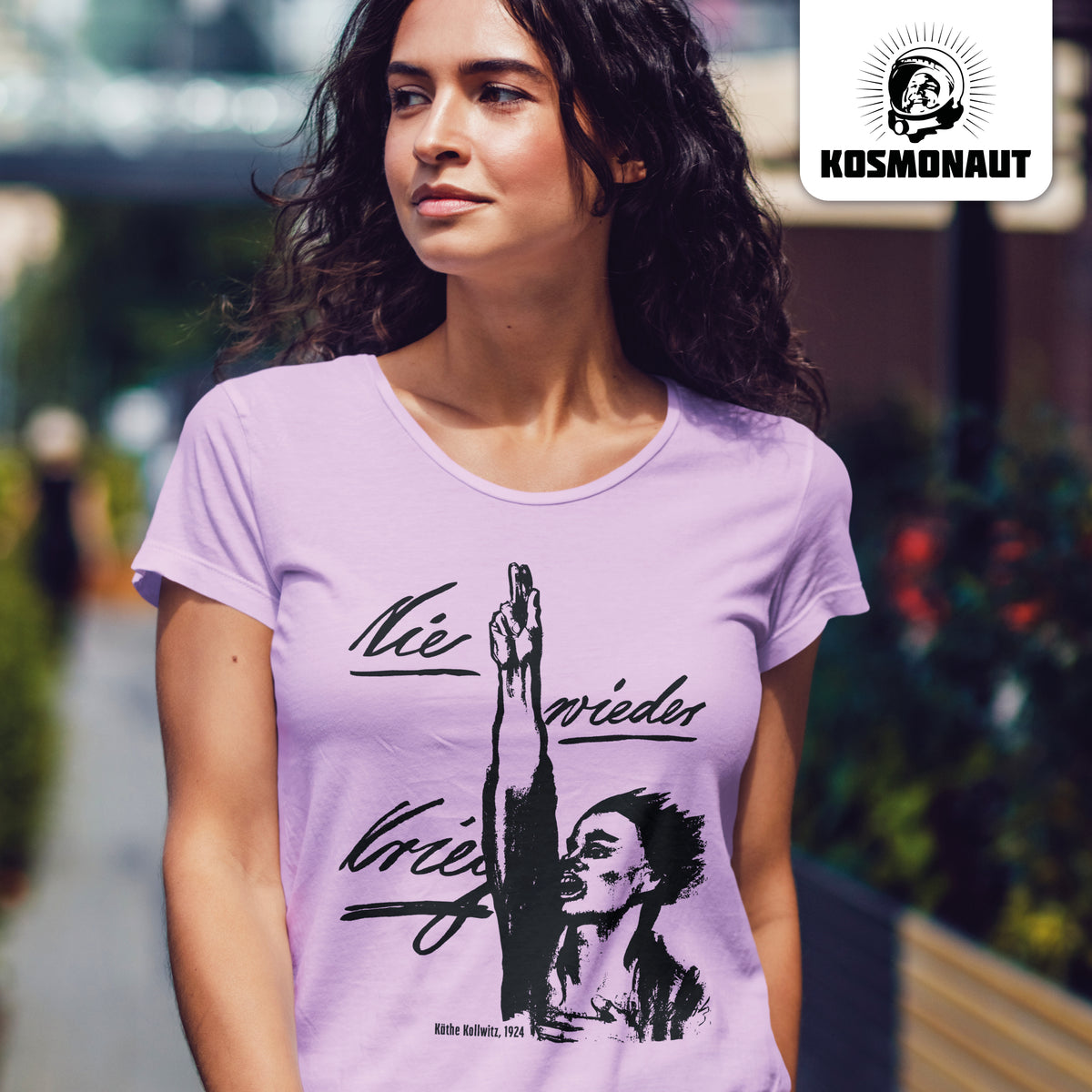 DDR Ostalgie Shirt Mädels • NIE WIEDER KRIEG - KÄTHE KOLLWITZ