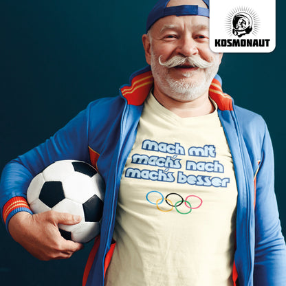 DDR Ostalgie Shirt Unisex • MACHMIT MACHSNACH MACHSBESSER