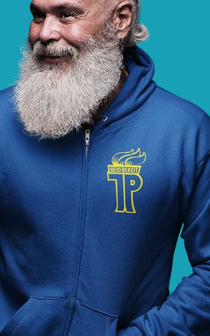 Organic Zipper bestickt • Unisex