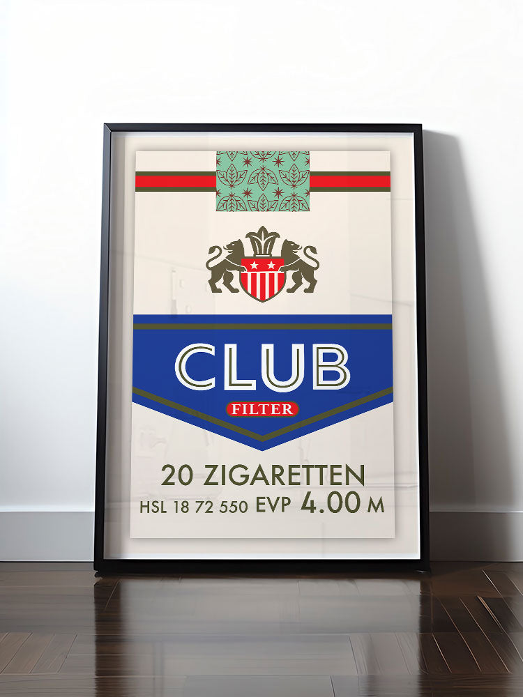 Historisches DDR Poster (A4 | A3 | A2 | A1) • CLUB FILTER