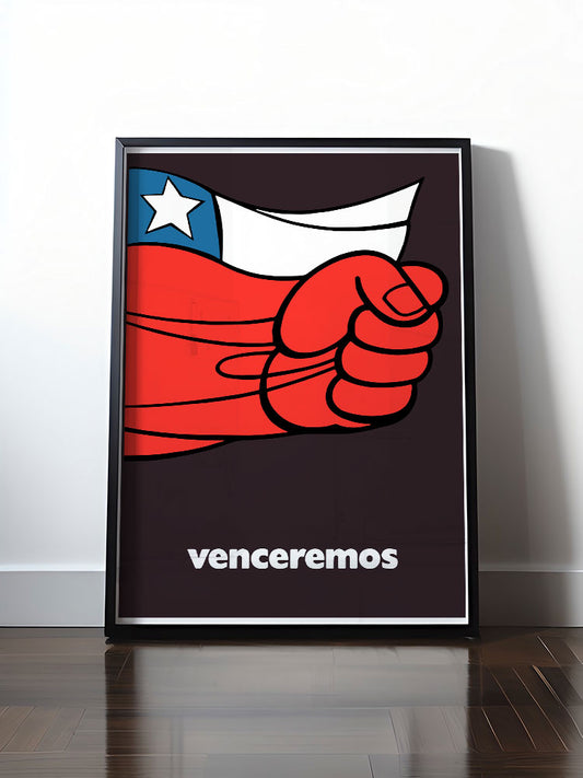 Historisches DDR Poster (A4 | A3 | A2 | A1) • CUBA - VENCEREMOS