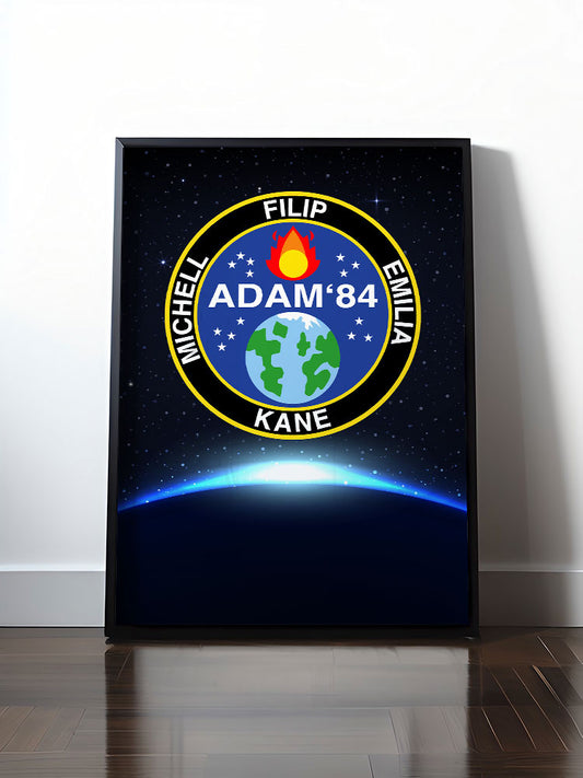 Historisches DDR Poster (A4 | A3 | A2 | A1) • PROJEKT ADAM 84, DIE BESUCHER