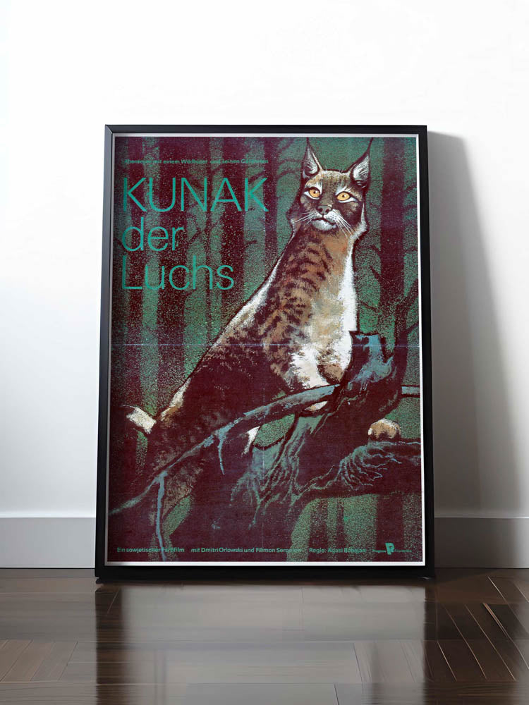 Historisches DDR Poster (A4 | A3 | A2 | A1) • KUNAK DER LUCHS - FILMPLAKAT
