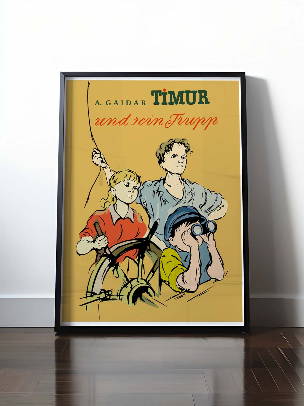 HISTORISCHES POSTER (A4 | A3 | A2 | A1) • TIMUR UND SEIN TRUPP