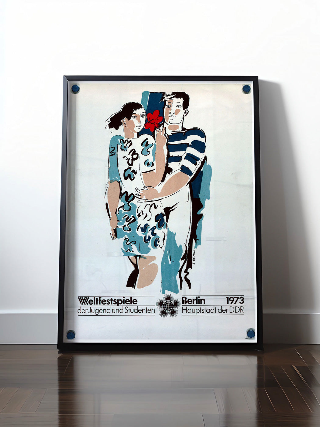 Historisches DDR Poster (A4 | A3 | A2 | A1) • DDR: WELTFESTSPIELE DER JUGEND, BERLIN 1973