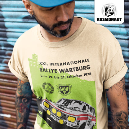 DDR Ostalgie Shirt Unisex • INTERNATIONALE RALLYE WARTBURG - 1978