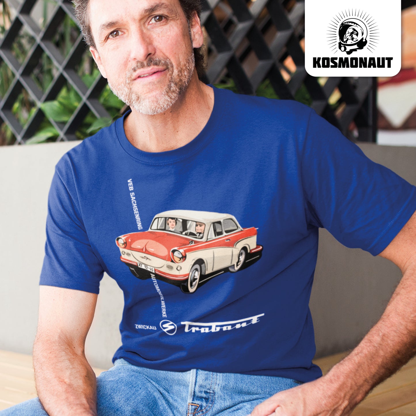 DDR Ostalgie Shirt Unisex • VEB SACHSENRING ZWICKAU TRABANT