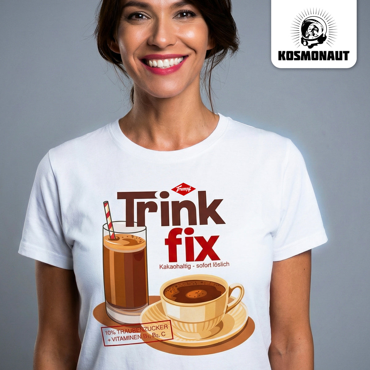 DDR Ostalgie Shirt Unisex • TRINK FIX - DOSEN-DESIGN