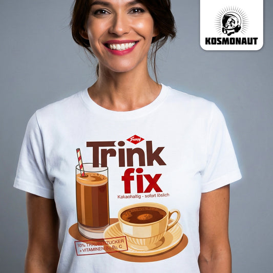 DDR Ostalgie Shirt Unisex • TRINK FIX - DOSEN-DESIGN